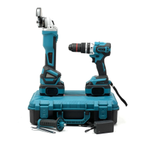 Безщітковий комплект 2-в-1: Шуруповерт ударний DTW488 + Болгарка DGA506ZPRO – Максимальна потужність та універсальність